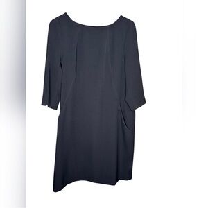 MM Lafleur Dress Womens Etsuko Sheath Stretch Knit Pockets Career Classic